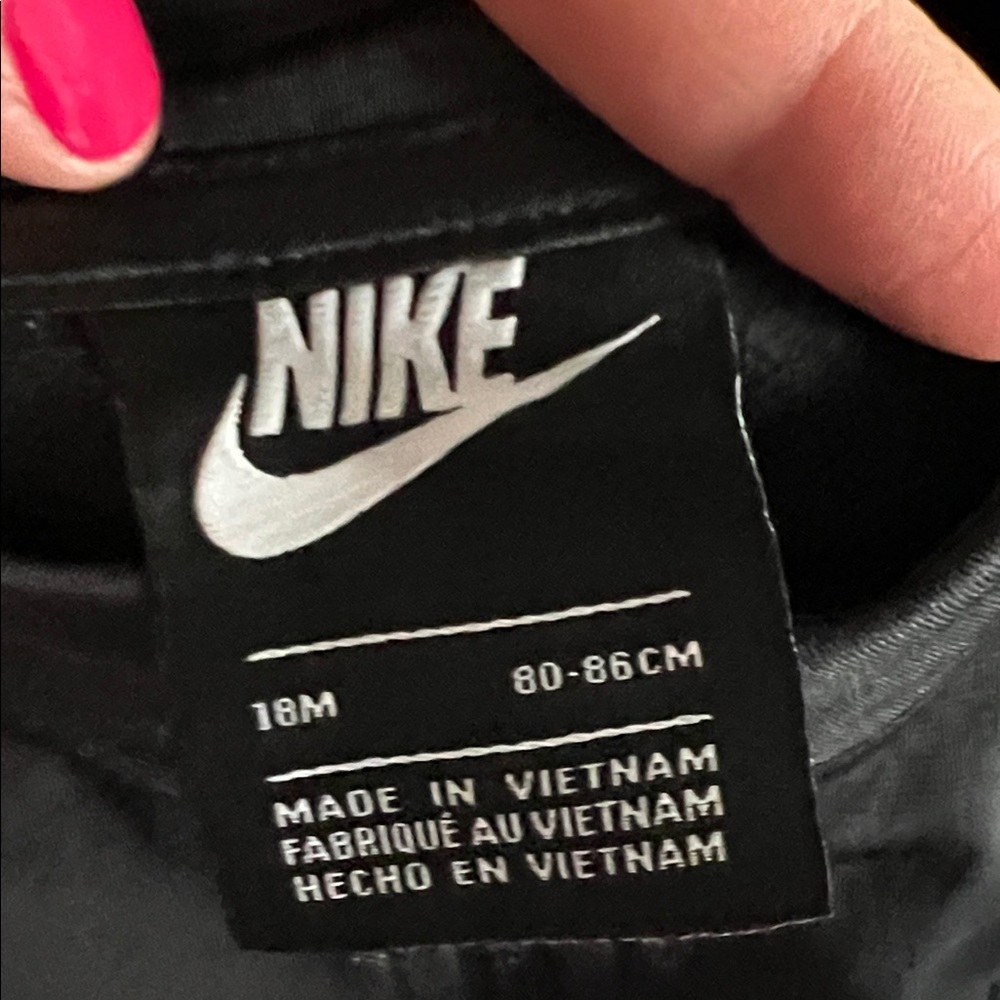 Nike Kids Black Joggers - Picture 2 of 3